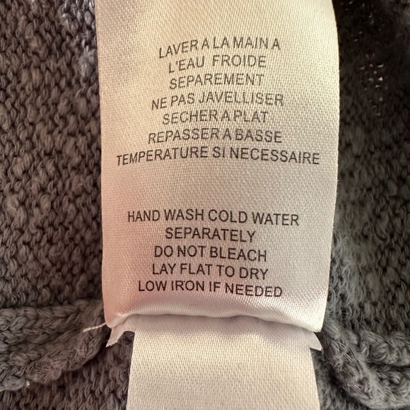 Tribal | Women’s Large White and Blue Colour Block Knit Sleeveless Tank Top - Picture 3 of 6